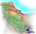 Χάρτης του οικισμού 'Κερά'