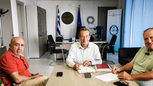 Υπογραφή σύμβασης για δωρεάν ενδοδημοτική συγκοινωνία στο Δήμο Χερσονήσου